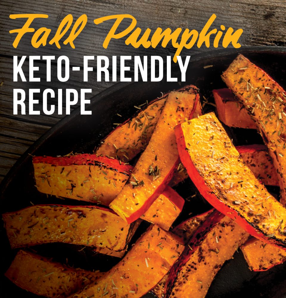 Keto-friendly fall pumpkin